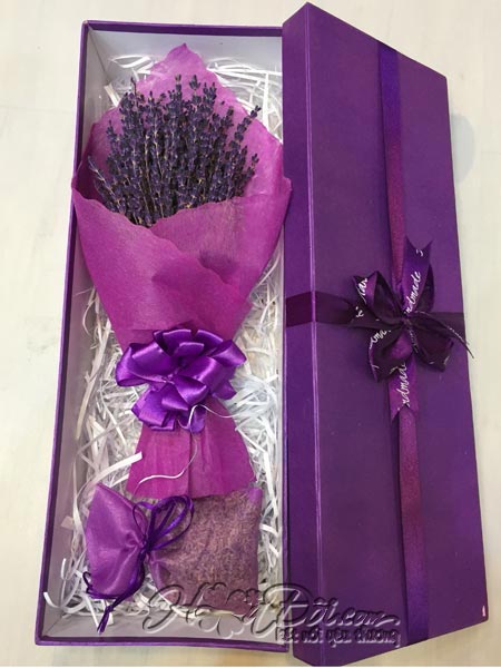 Điện hoa tươi và Quà tặng - Hộp quà Lavender 6