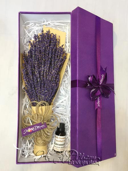 Điện hoa tươi và Quà tặng - Hộp quà tặng Lavender 1
