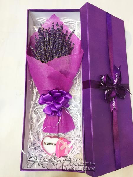 Điện hoa tươi và Quà tặng - Hộp quà Lavender 3