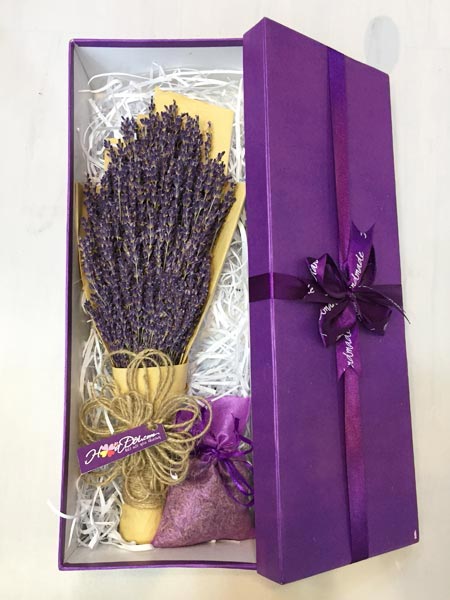 Điện hoa tươi và Quà tặng - Hộp quà Lavender 2