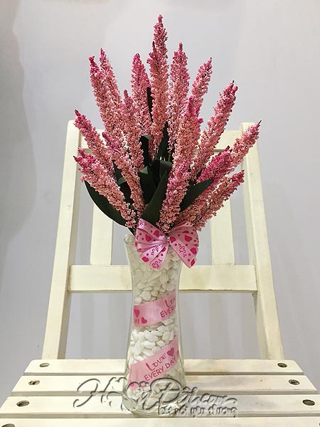 Điện hoa tươi và Quà tặng - Bình hoa xốp lavender hồng