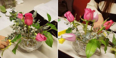 Cắm hoa đẹp với sắc hồng dịu dàng quyến rũ 9
